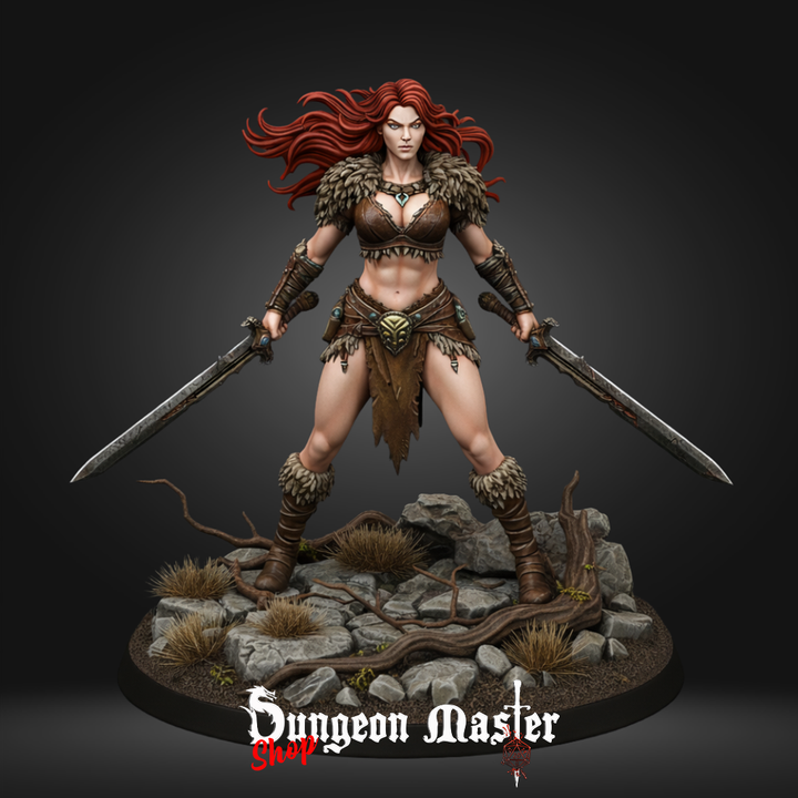 Barbarian The Wildblade Berserker official front view