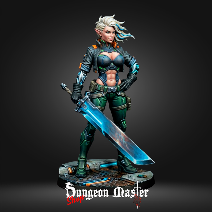 Elf Warrior The Future Vanguard official front view