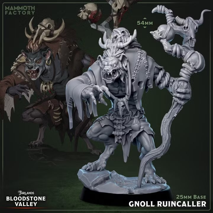 Gnoll Ruincaller — Bloodstone Valley — Mammoth Factory Games
