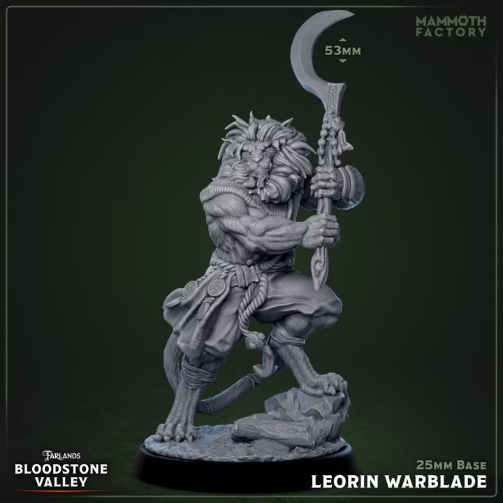 Leorin Warblade — Bloodstone Valley — Mammoth Factory Games