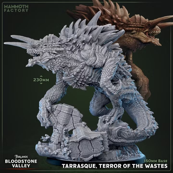 Tarrasque, Terror of the Wastes — Bloodstone Valley — Mammoth Factory Games