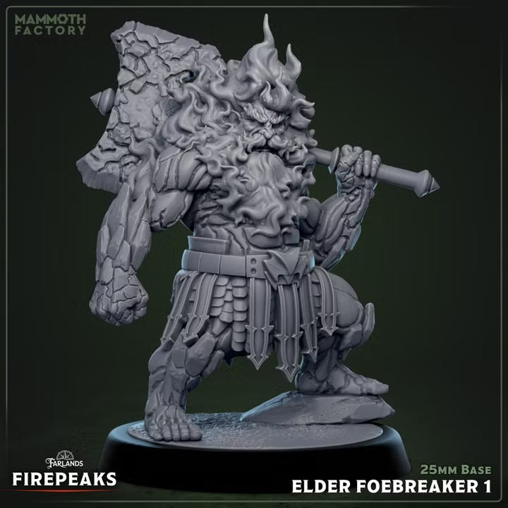 Elder Foebreakers — The Firepeaks — Mammoth Factory Games
