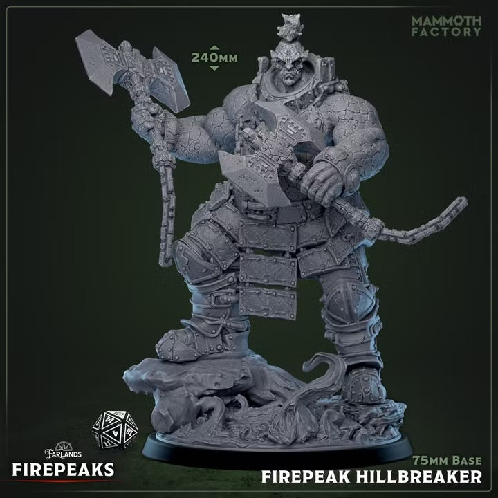 Fire Giant Hillbreaker — The Firepeaks — Mammoth Factory Games