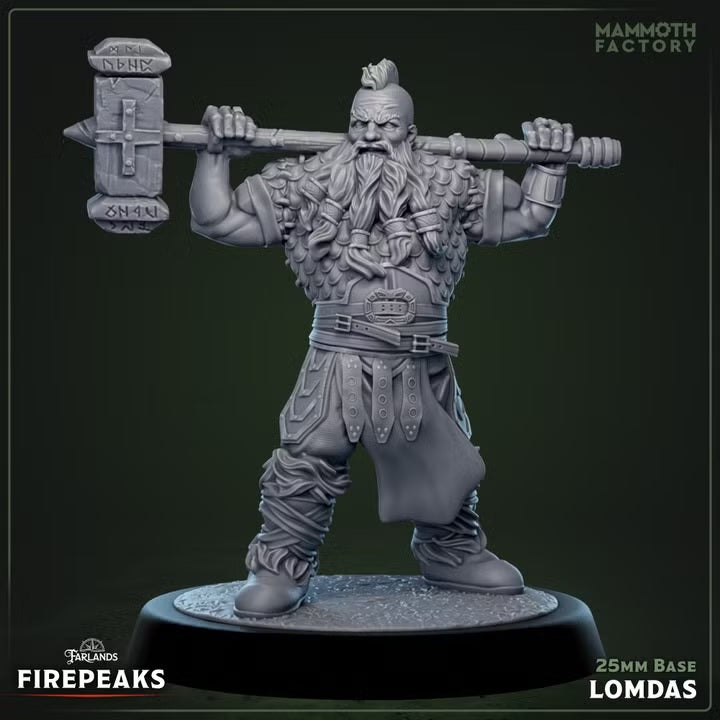 Lomdas — The Firepeaks — Mammoth Factory Games