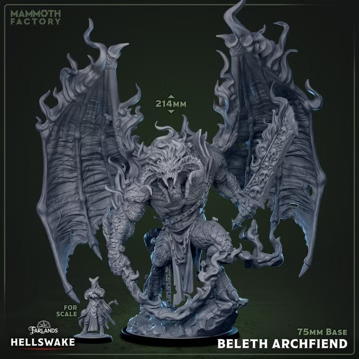 Beleth Archfiend — Hellswake — Mammoth Factory Games