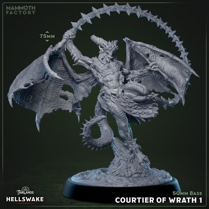 Courtier of Rage — Hellswake — Mammoth Factory Games