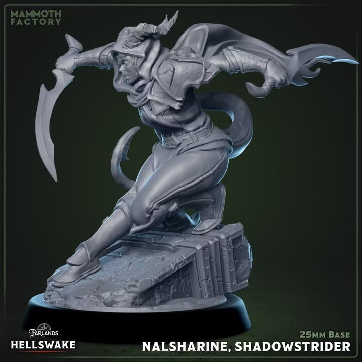Nalsharine, Shadowstrider — Hellswake — Mammoth Factory Games