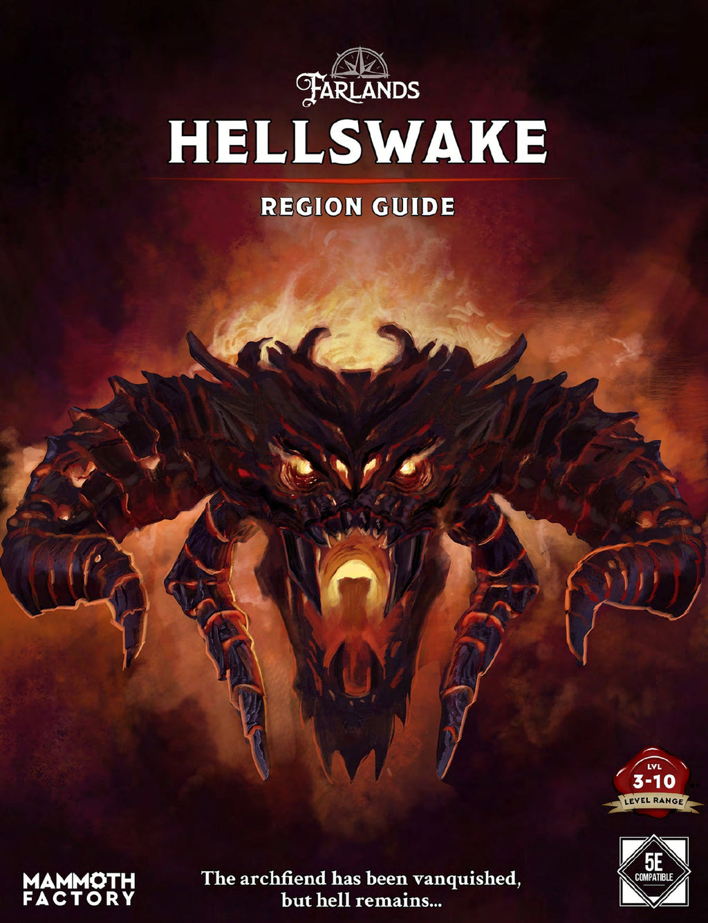 Mammoth Factory Games Farlands Hellswake collection artwork