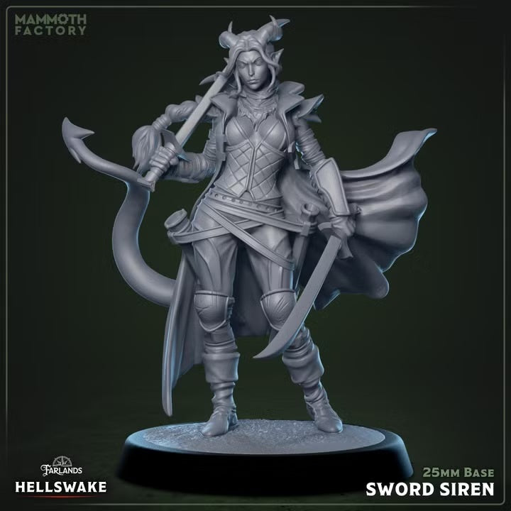 Hellswake Sword Siren — Hellswake — Mammoth Factory Games