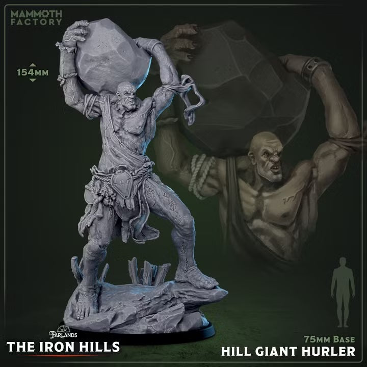 Hill Giant Hurler — The Iron Hills — Mammoth Factory Games