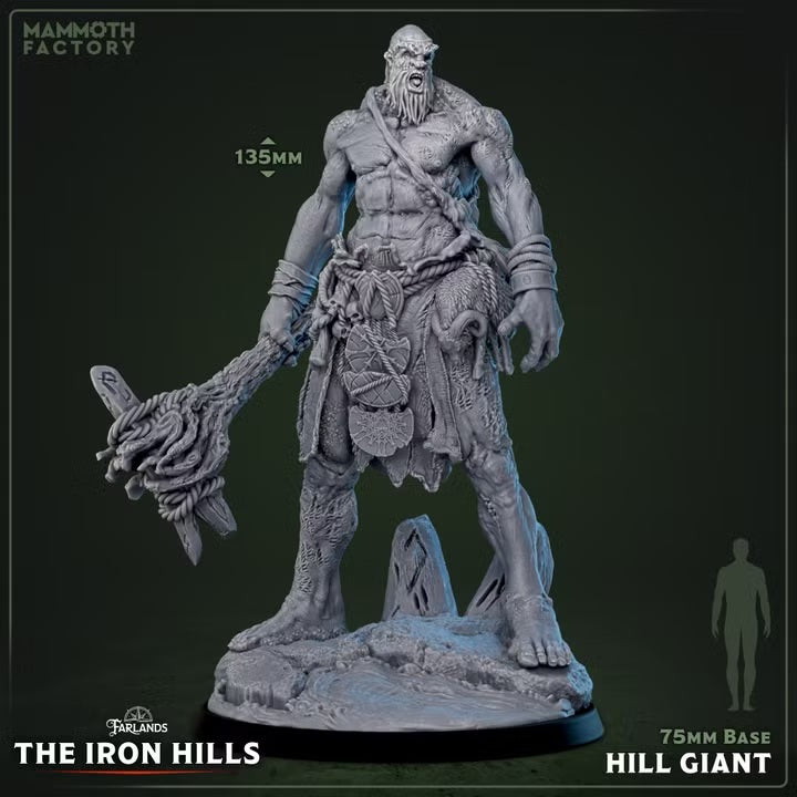 Hill Giant — The Iron Hills — Mammoth Factory Games