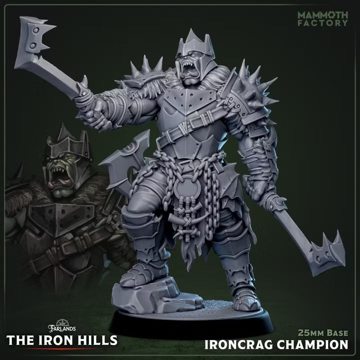 Ironcrag Champion — The Iron Hills — Mammoth Factory Games