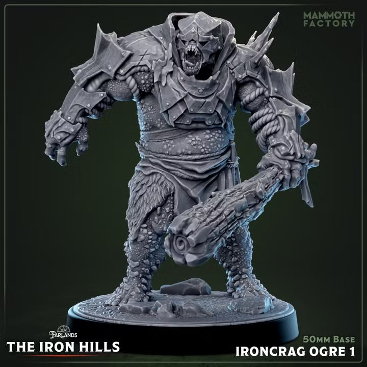 Ironcrag Ogre — The Iron Hills — Mammoth Factory Games