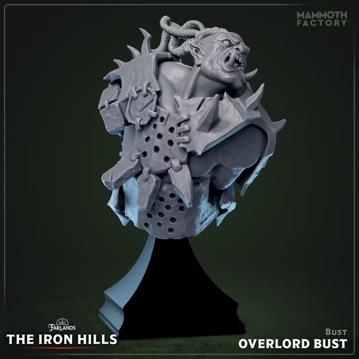 Ironcrag Orc Bust — The Iron Hills — Mammoth Factory Games
