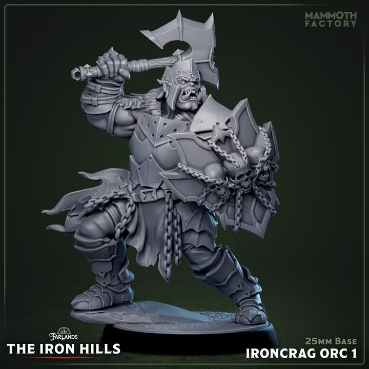 Ironcrag Orcs — The Iron Hills — Mammoth Factory Games