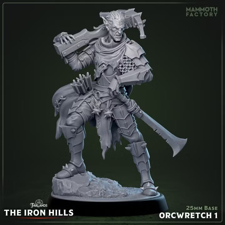 Orc Wretches — The Iron Hills — Mammoth Factory Games
