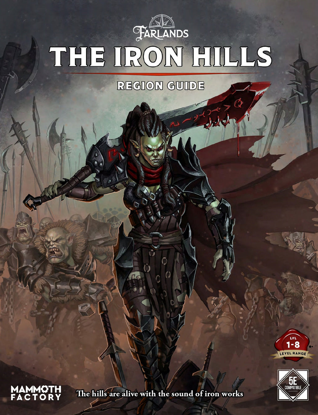 Mammoth Factory Games Farlands The Iron Hills collection artwork