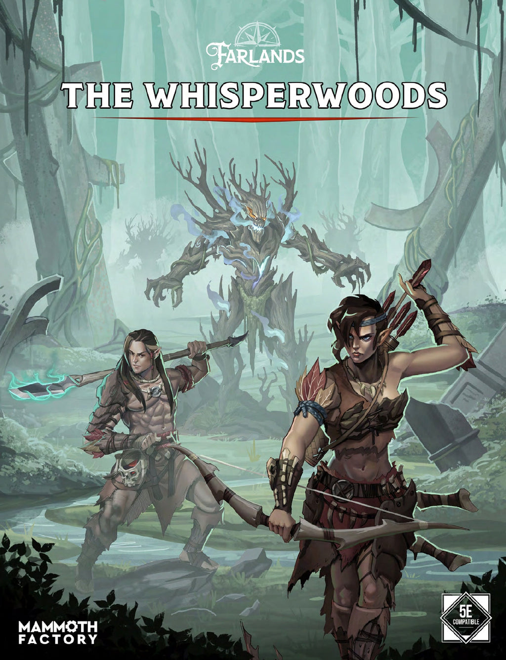 Mammoth Factory Games Farlands The Whisperwoods collection artwork