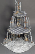 Hand-Painted Gothic Ruin Terrain – 28mm 32mm Scale Wargaming Scenery