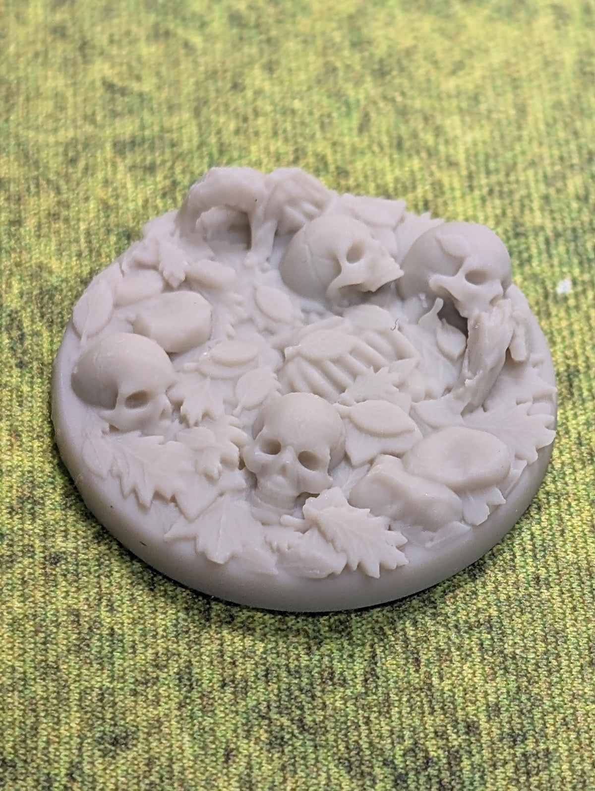 Asgard Rising Forest Miniature Bases | Woodland Theme, Skulls, Mushrooms (25-32mm)