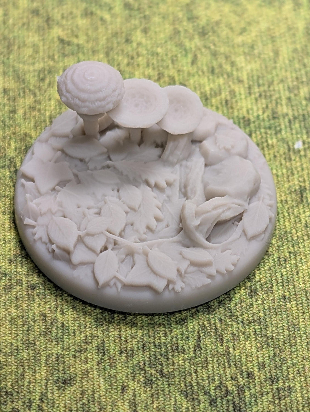 Asgard Rising Forest Miniature Bases | Woodland Theme, Skulls, Mushrooms (25-32mm)