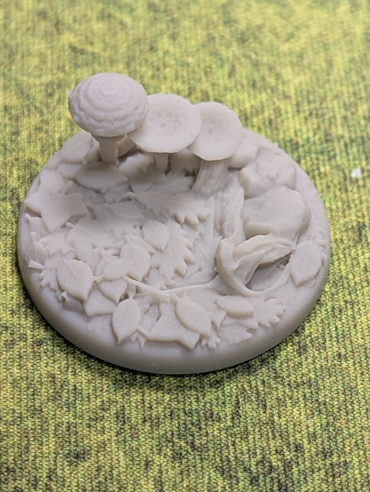 Asgard Rising Forest Miniature Bases | Woodland Theme, Skulls, Mushrooms (25-32mm)