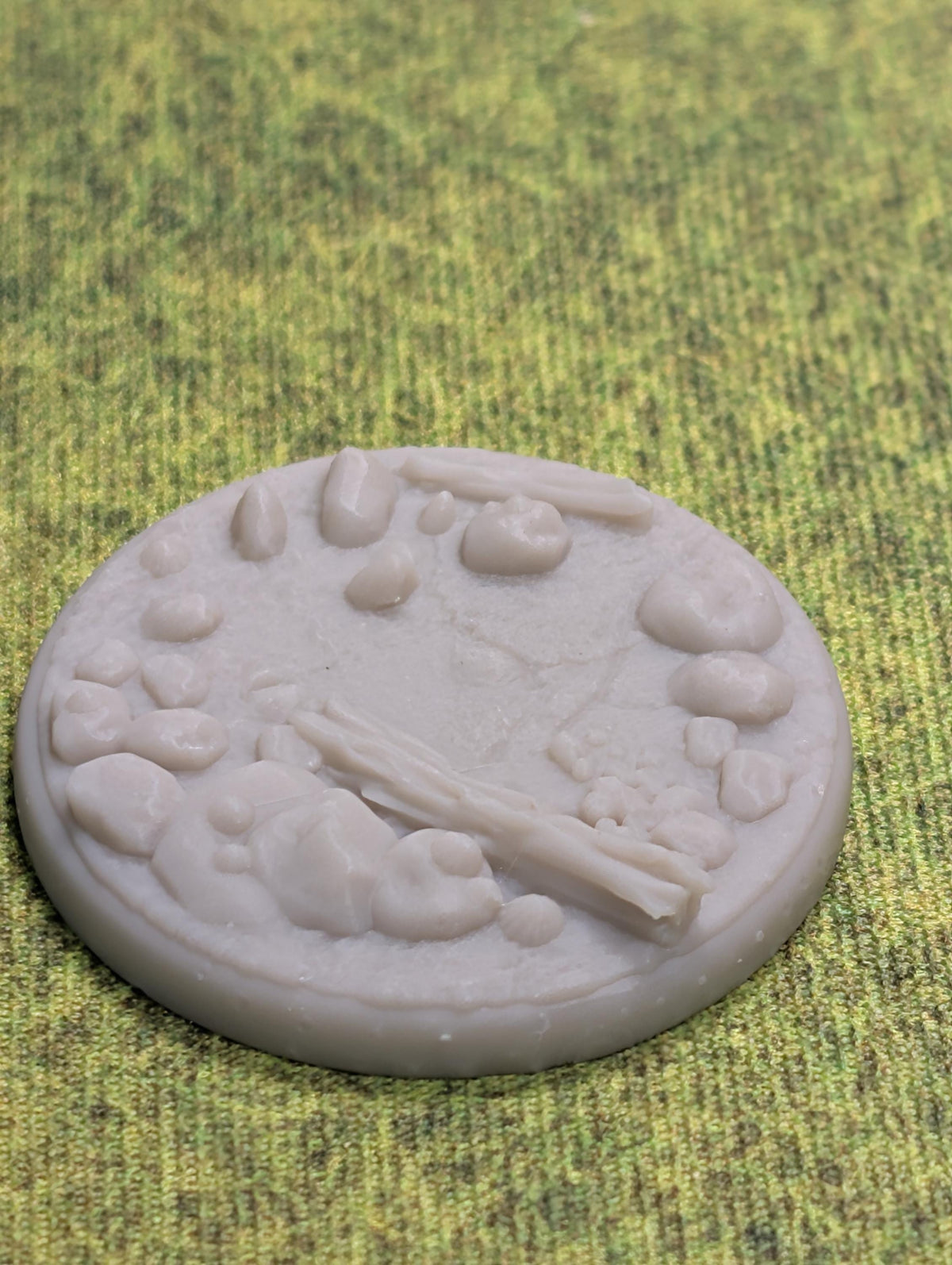 Asgard Rising Scenic Sand Shore Round Miniature Bases | Resin Wargaming Terrain (25-32mm)