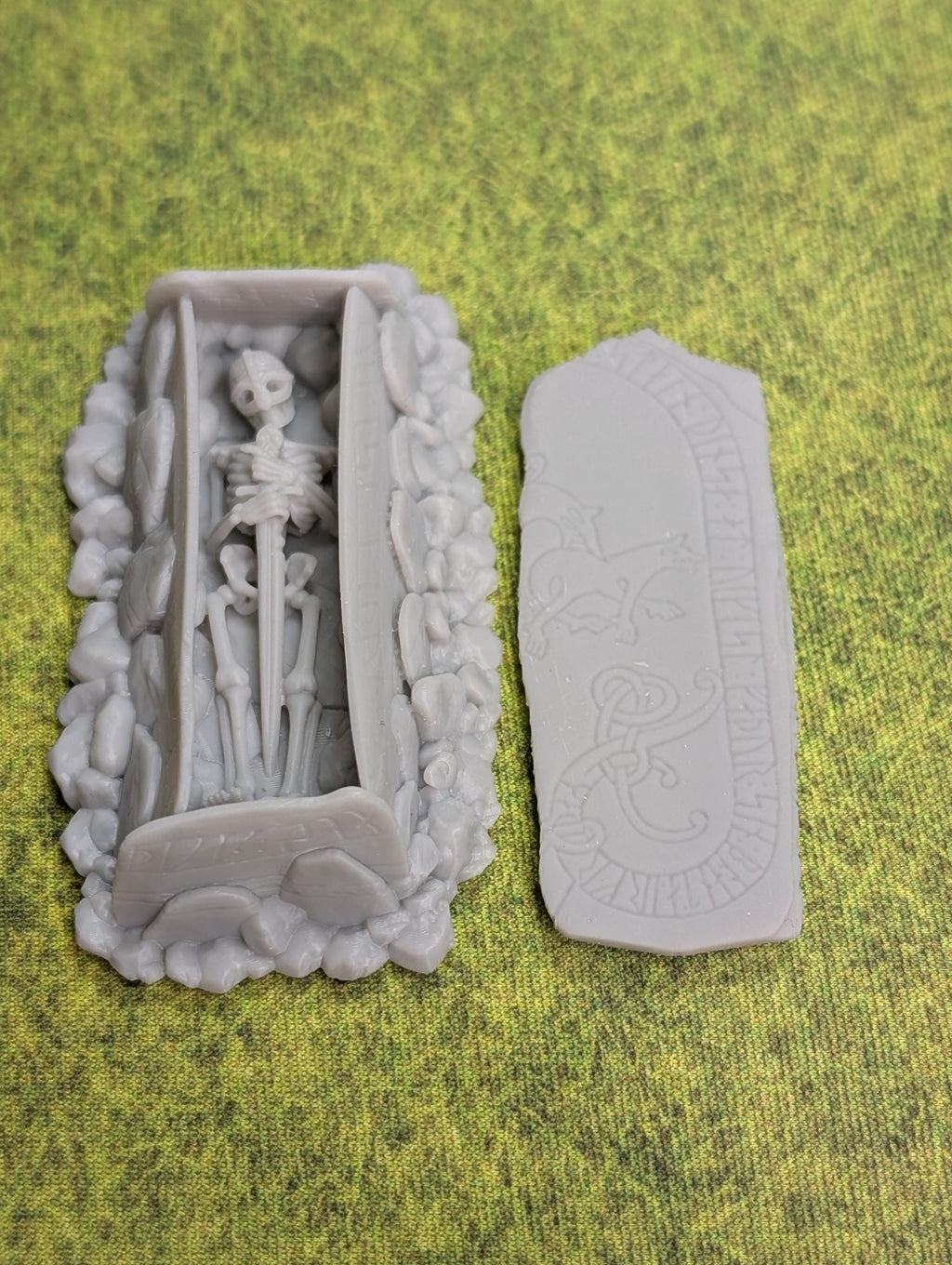 28mm Ancient Graves Resin Terrain | Choose 1 Grave or 4-Piece Set | Fantasy Cemetery Scatter | Asgard Rising