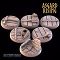 Asgard Rising Scenic Ship Deck Miniature Bases | Nautical Themed Resin (25-32mm)