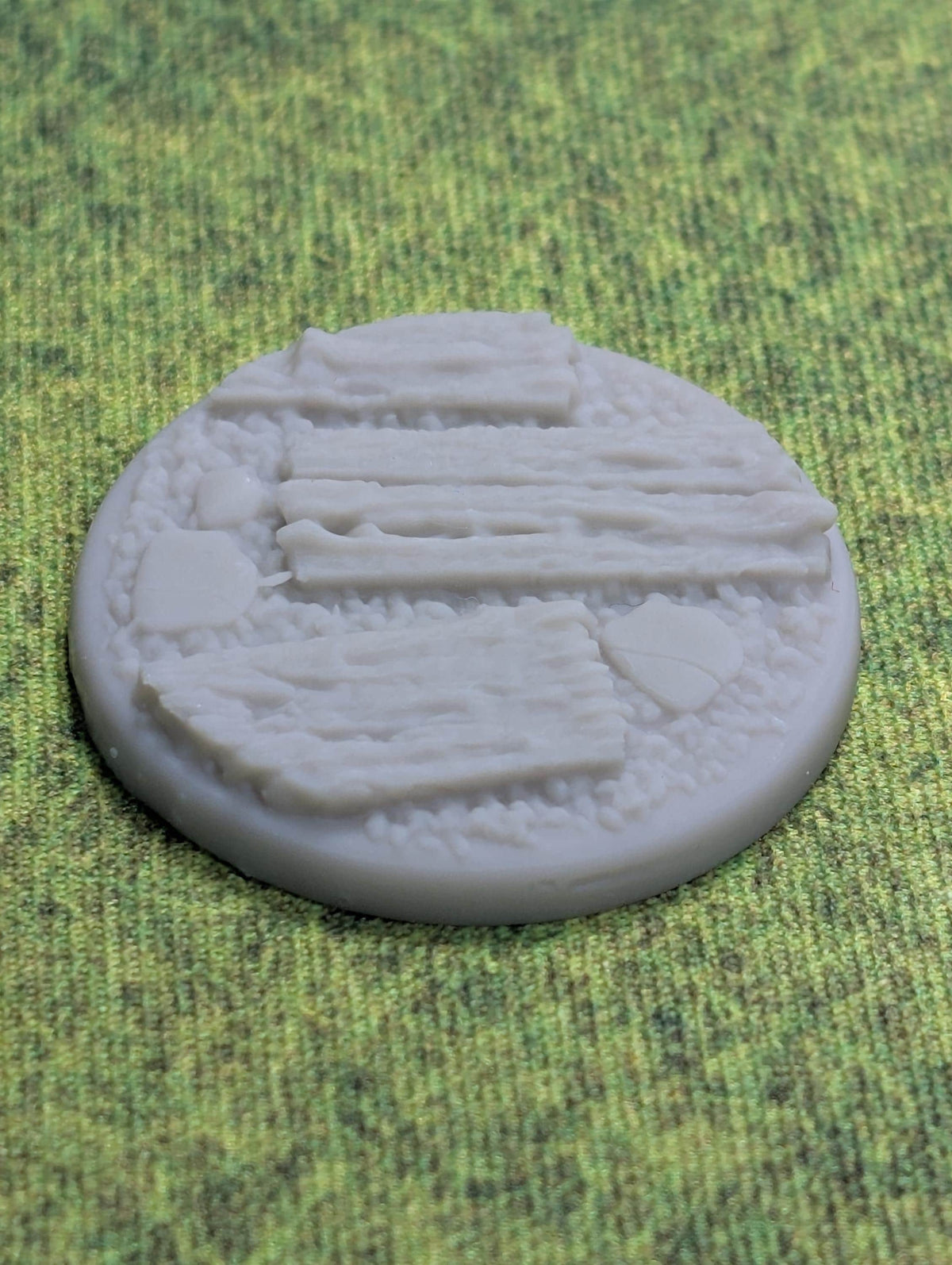 Asgard Rising Wooden Ruins Miniature Bases Set | Tabletop Scenery, Resin Terrain (Choose Size)