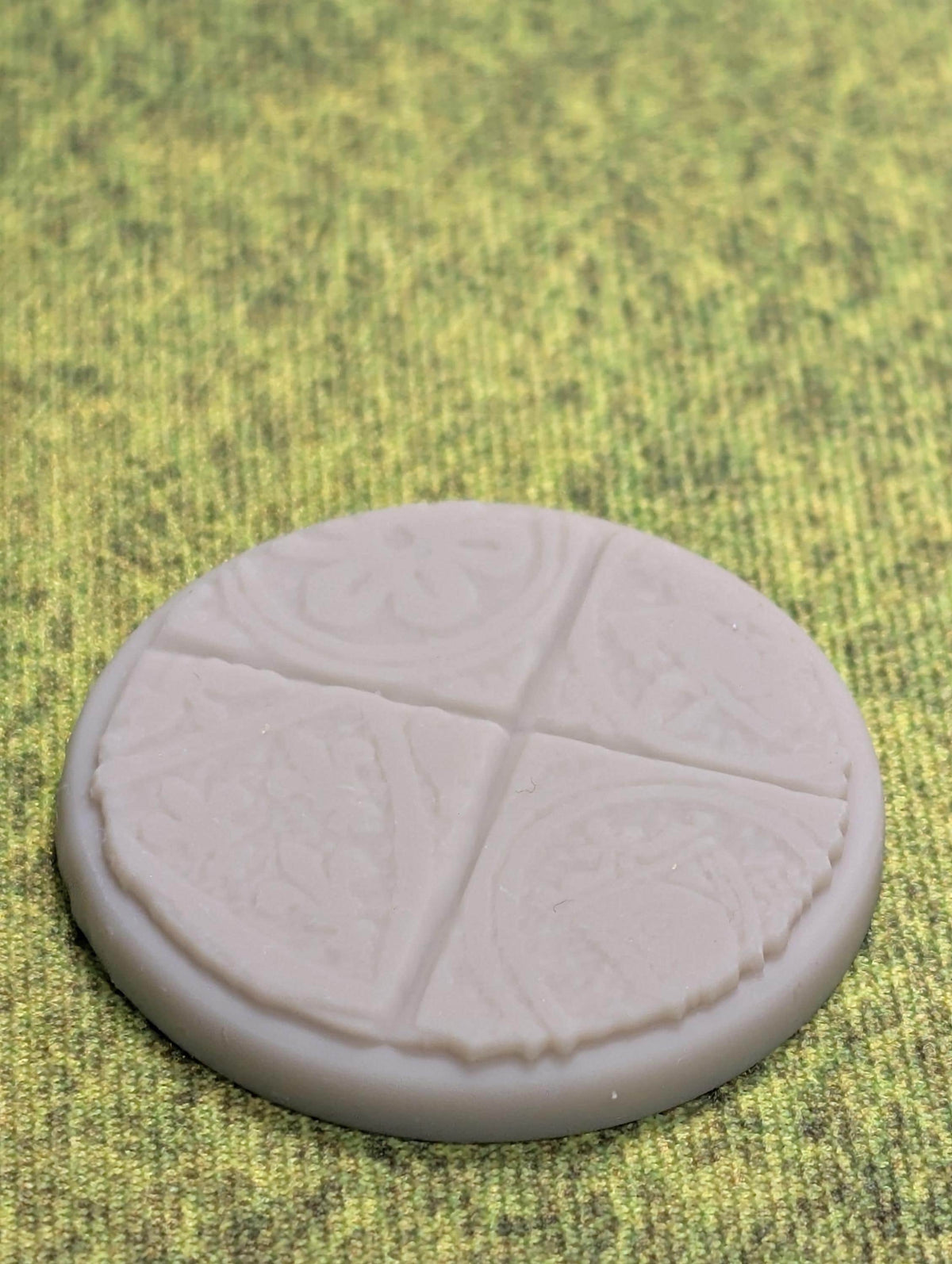 Asgard Rising Miniature Bases | Ornate Carved Tile Patterns (Unpainted Resin)