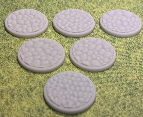 Asgard Rising Scenic Cobblestone Pavement Miniature Bases | Unpainted Resin (25-32mm)