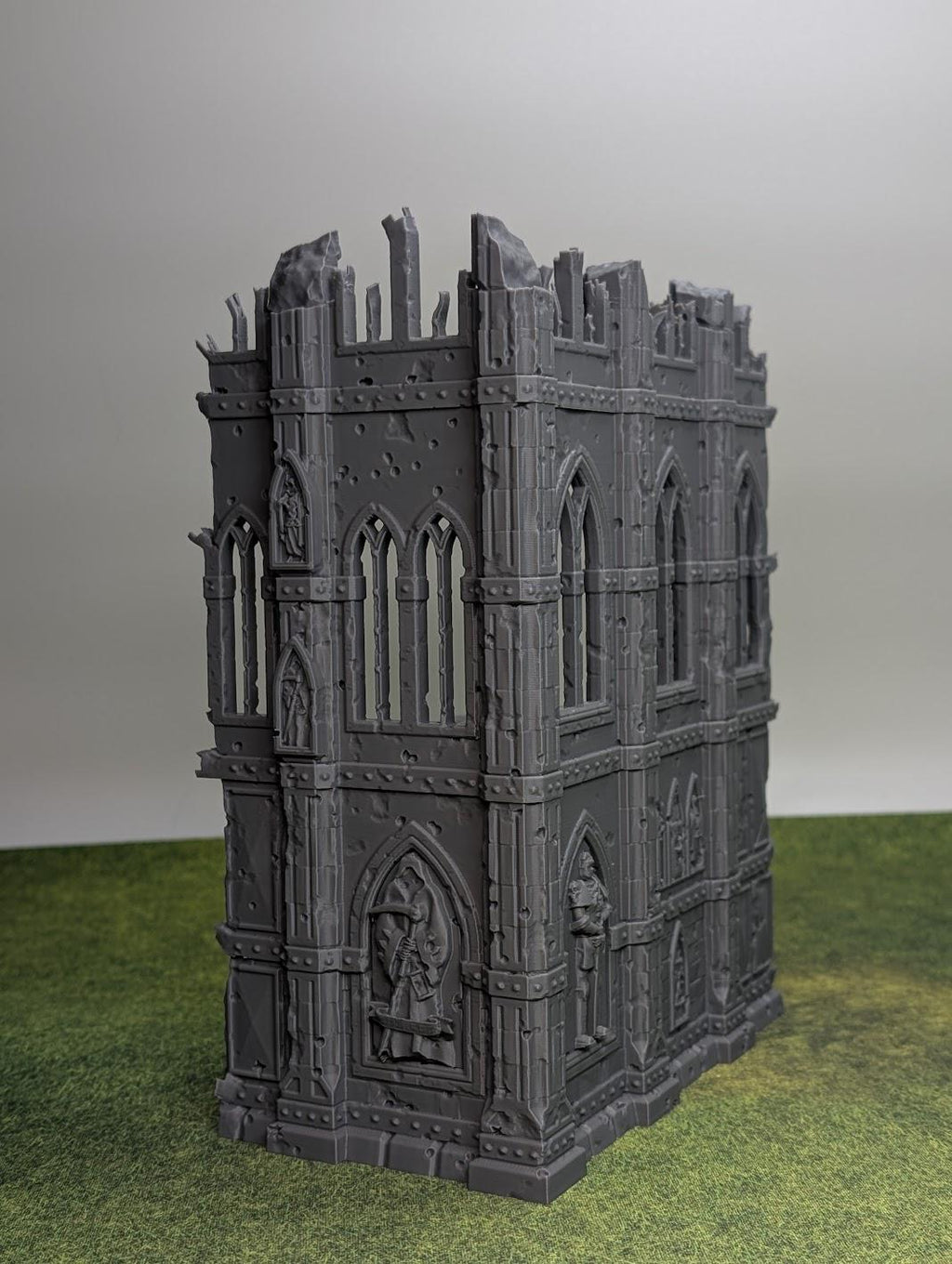 Filia Ferrum Pegged Gothic Ruins – Modular 28mm Fantasy Terrain for DnD, Pathfinder & Tabletop Wargaming