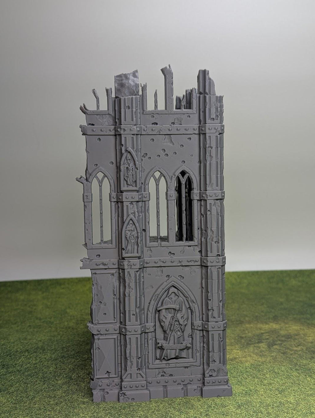 Filia Ferrum Pegged Gothic Ruins – Modular 28mm Fantasy Terrain for DnD, Pathfinder & Tabletop Wargaming