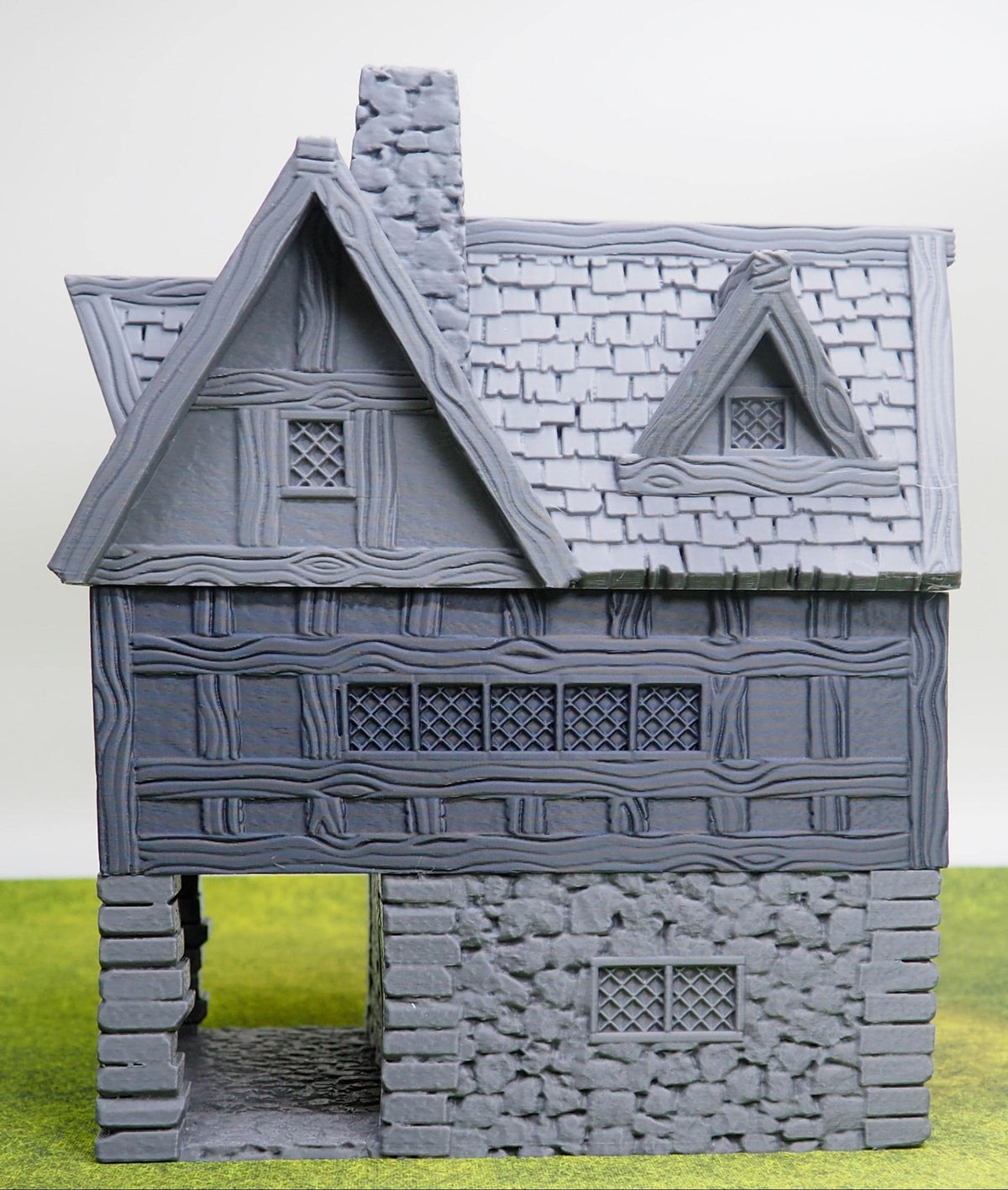 Ulvheim Medieval Timbered House Terrain for 28mm Wargaming  Fantasy Village Building DnD RPG Scenery