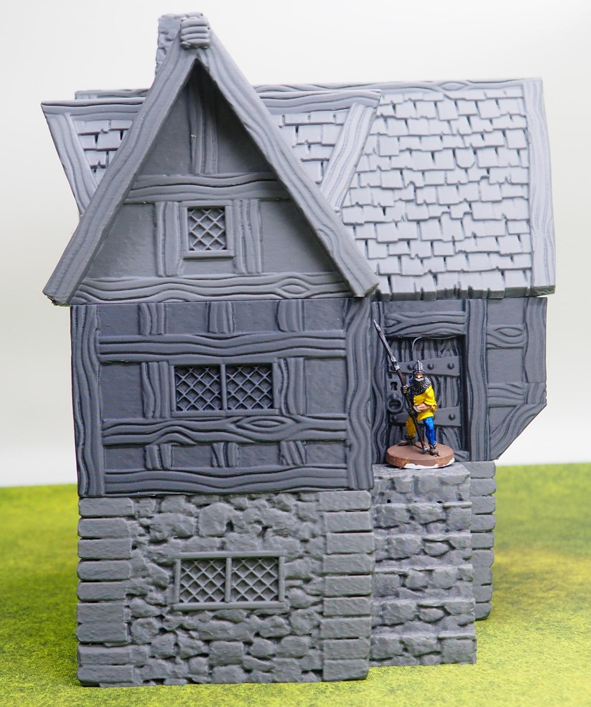 Ulvheim Medieval Timbered House Terrain for 28mm Wargaming  Fantasy Village Building DnD RPG Scenery