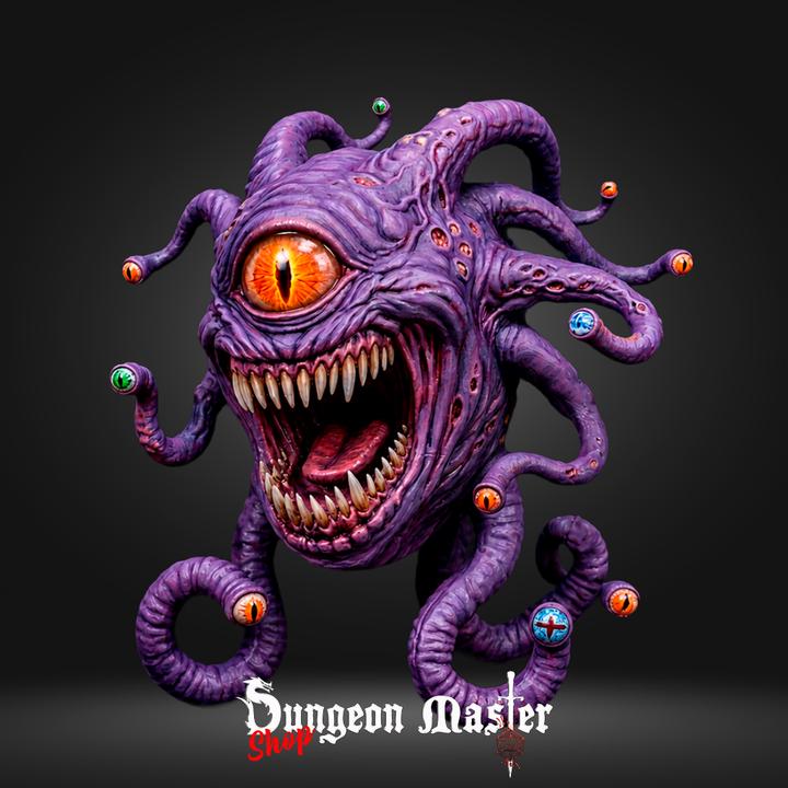 Beholder Miniature | Eye of the Void Resin D&D Monster (32mm Scale)
