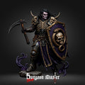 Shadowbone Champion Miniature | Dark Knight, Undead Warrior DnD RPG Resin (32mm)