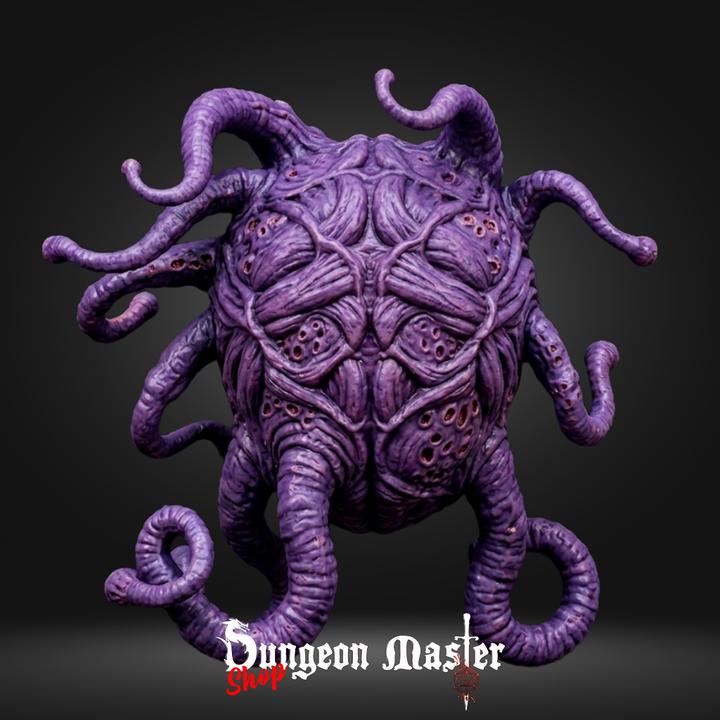 Beholder Miniature | Eye of the Void Resin D&D Monster (32mm Scale)