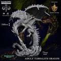 Adult Tarralith Dragon Miniature | 160mm Resin Figure | DnD Boss Monster RPG