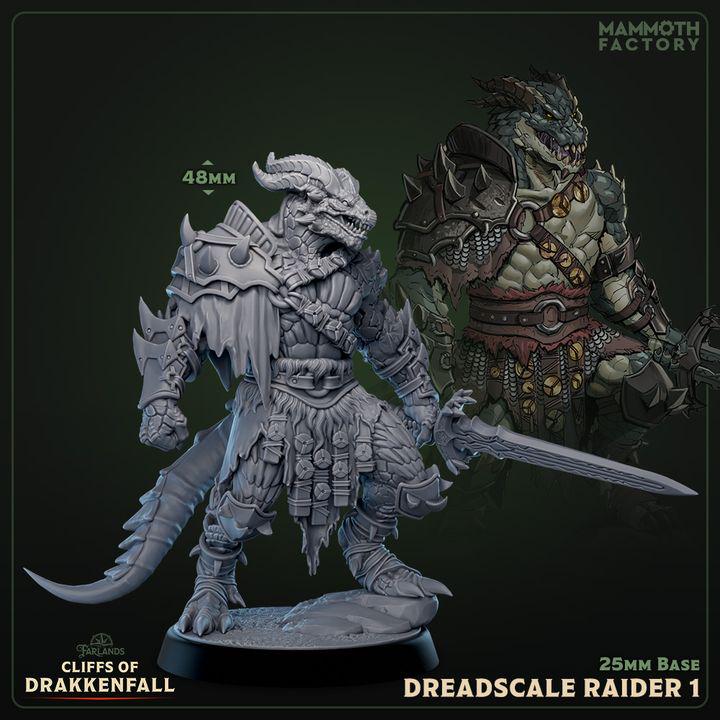 Dreadscale Raiders Set of 5 | Lizardfolk Resin Miniatures | DnD Reptile Warriors | Fantasy RPG Warband