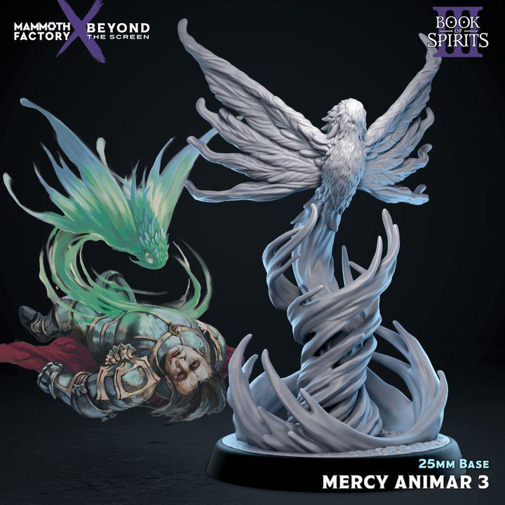 Mercy Animar Set 3 | 25mm Ghost Guardian Resin Miniatures | Fantasy RPG