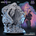 Love Animar Set 2 | 70mm Fantasy Resin Miniatures | Ghost Guardian (50mm Base)