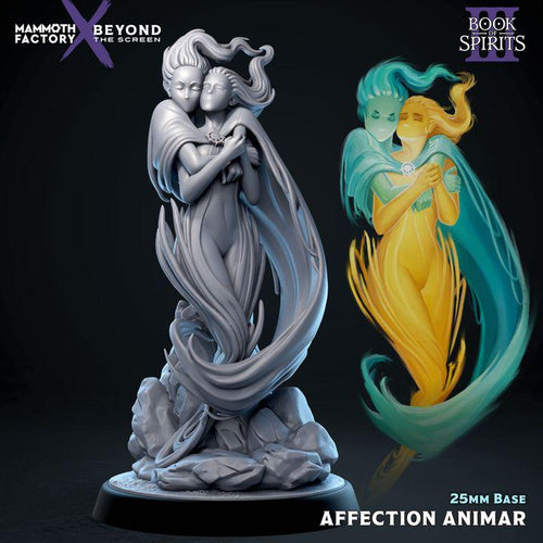 Affection Animar Miniature | 25mm Base Resin Spirit Guardian (Book of Spirits)