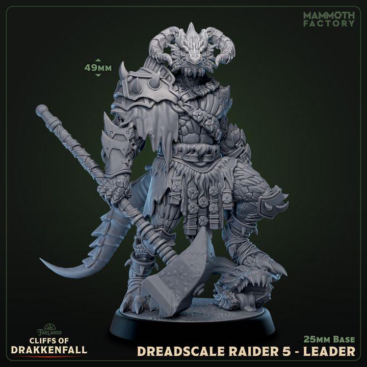 Dreadscale Raiders Set of 5 | Lizardfolk Resin Miniatures | DnD Reptile Warriors | Fantasy RPG Warband