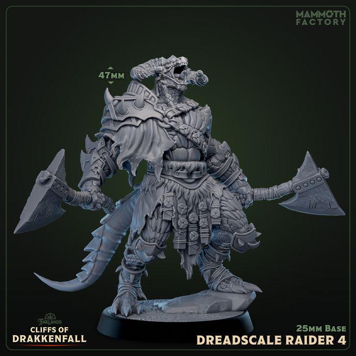 Dreadscale Raiders Set of 5 | Lizardfolk Resin Miniatures | DnD Reptile Warriors | Fantasy RPG Warband