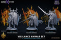 Vigilance Animar Set | 3x Resin Spirit Warrior Miniatures (25mm or 50mm)