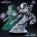 Unity Animar 25mm Spirit Miniature | Ethereal Fantasy Resin RPG Ghost Mage