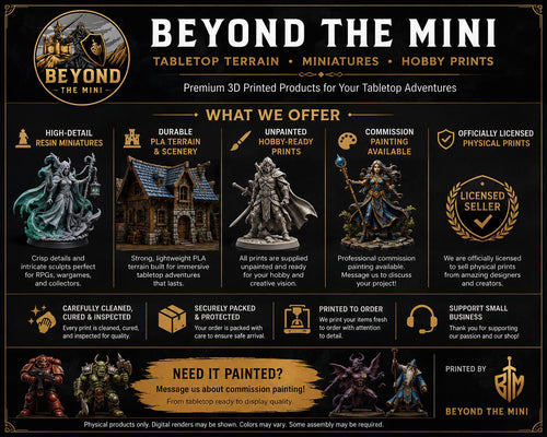 Admiration Animar Set | 25mm Fantasy Ghost Resin Miniatures (2)