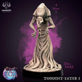 Thought Eater Miniature | Psychic Alien Monster | Resin Fantasy RPG Creature | Mammoth Factory